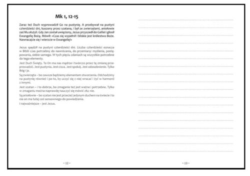 Ewangelia według św. Marka - NOTES DUCHOWY do spotkań ze Słowem - e