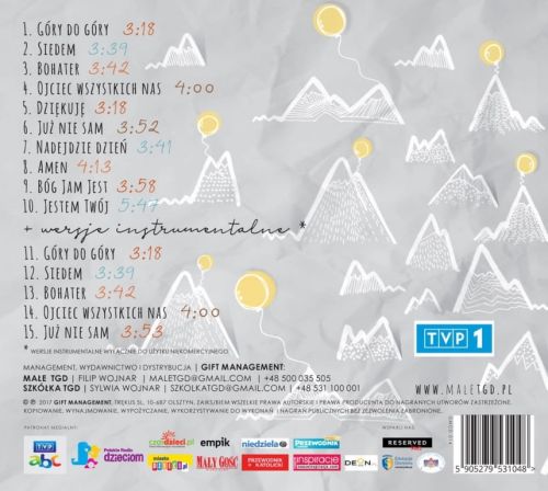 Góry do Góry - Małe TGD (płyta CD muzyka chrześcijańska ...