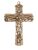 Krzyż Pamiątka Bierzmowania Trójca Święta - 9 cm (kolor złota) e-religijne.pl