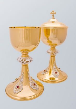 Kielich mszalny liturgiczny złocony PK12 e-religijne.pl