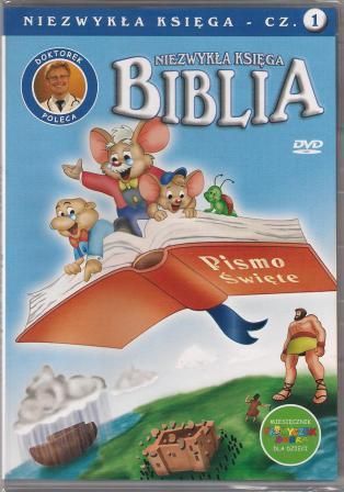 Niezwykła Księga - Biblia cz. 1 - animowany film religijny dla dzieci - DVD e-religijne.pl