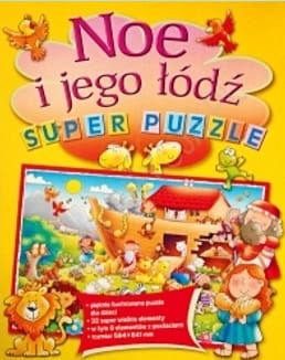 Noe i jego wielka łódź - książka + magnetyczne puzzle e-religijne.pl