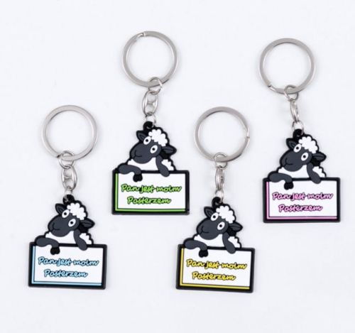 Chrześcijański brelok do kluczy "Pan jest moim Pasterzem" - breloczki, różańce, bransoletki żelowe co zrobiłby Jezus - religijny sklep e-religijne.pl