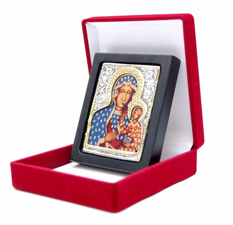 Ikona Matka Boża Częstochowska posrebrzana EM0 e-religijne.pl