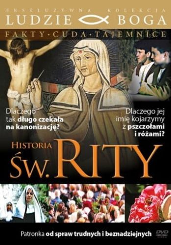 Historia św. Rity - film DVD z książeczką - kolekcja Ludzie Boga DVD e-religijne.pl