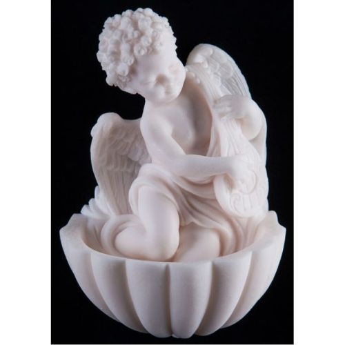 Kropielnica ręcznie rzeźbiona - Aniołek e-religijne.pl