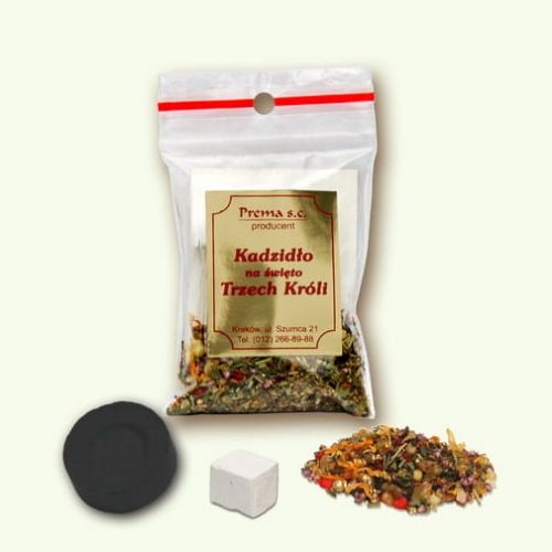 Kadzidło na św.Trzech Króli. - z węgielkiem i kredą - 1 szt e-religijne.pl