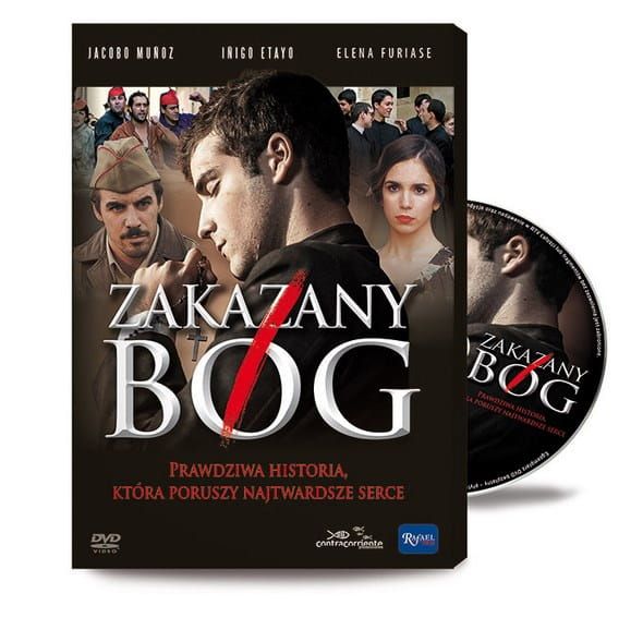 DVD Zakazany Bóg - religijny film na płycie  - chrześcijańskie filmy wartościowe kino - płyty CD i DVD Pomoce katechetyczne na lekcje religii.