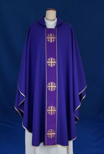 Ornat fioletowy K87 e-religijne.pl