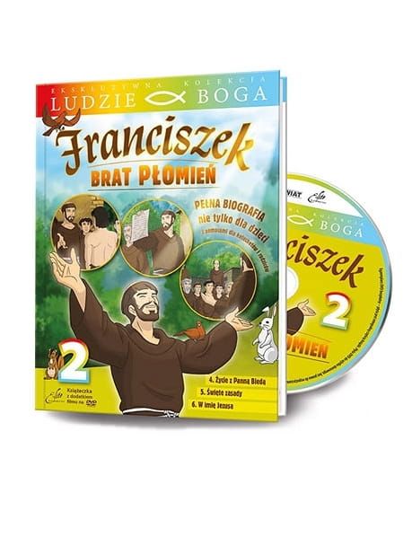 FRANCISZEK. Brat Płomień cz. 2 - animowany film religijny na DVD księgarnia religijna, filmy chrześcijańskie