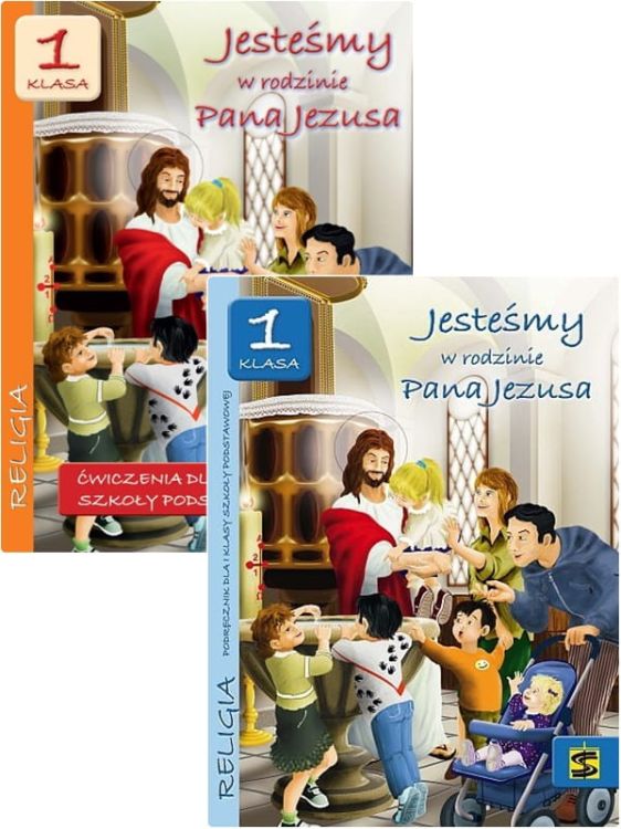 Wydawnictwo Św. Stanisława: Jesteśmy w rodzinie Pana Jezusa - ks. Panuś PODRĘCZNIK + ĆWICZENIA (Komplet) ksiegarnia religijna sklep z katechizmami