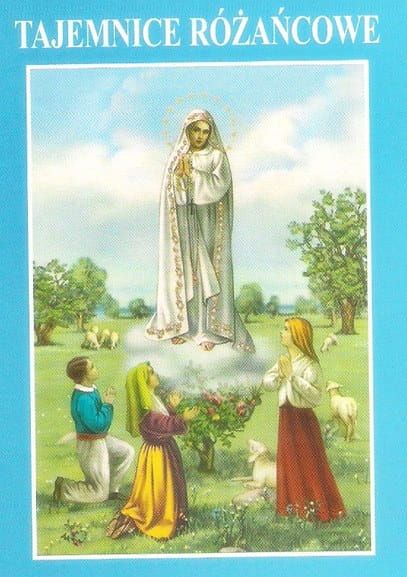 Tajemnice różańca - komplet dla róż różańcowych foliowany e-religijne.pl