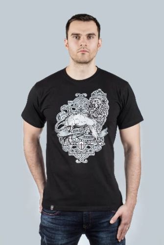 Sklep z koszulkami chrześcijańskimi: Męska koszulka chrześcijańska "Lew Judy"