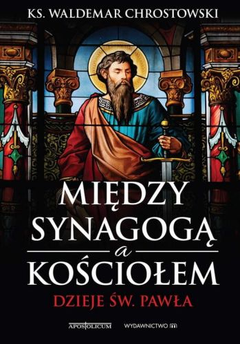 Między Synagogą a Kościołem. Dzieje św. Pawła - ks. Waldemar Chrostowski wydawnictwo Apostolicum księgarnia e-religijne.pl