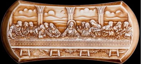Ostatnia Wieczerza ręcznie rzeźbiona e-religijne.pl