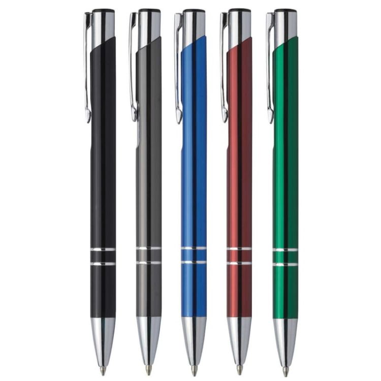 Długopis z chrześcijańskim napisem: "Wszystko mogę w Tym". Długopis metalowy chrześcijańskie upominki religijne prezenty sklep e-religijne.pl