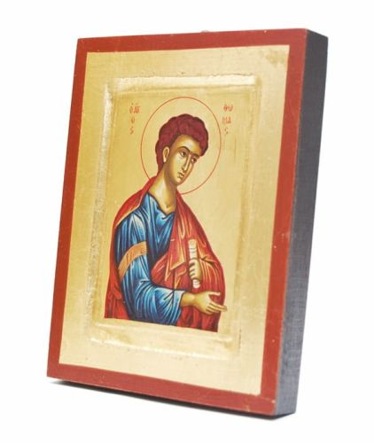 Ikona bizantyjska św. Tomasz Apostoł 18 x 24 Sklep chrześcijański z ikonami