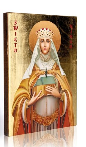 Ikona Świętej Kingi 12 x 16 ikony świętych i błogosławionych na różne okazje
