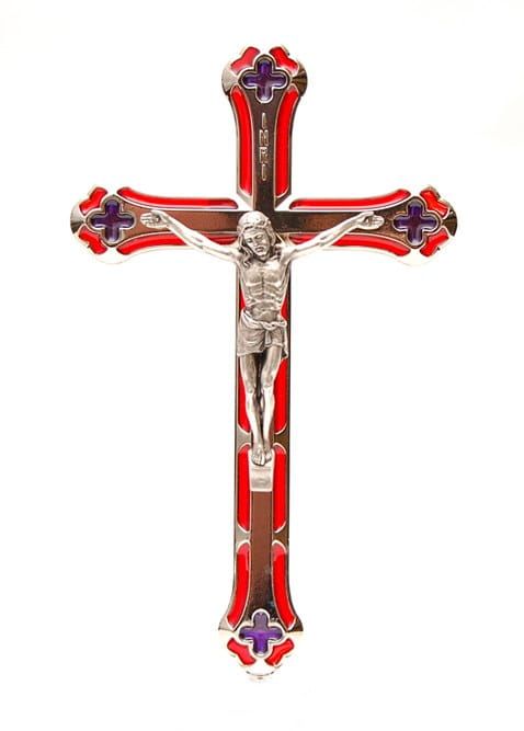 Krzyż wiszący - witraż 126 C e-religijne.pl