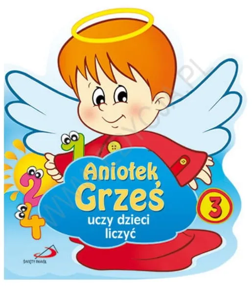 Aniołek Grześ uczy dzieci liczyć  e-religijne.pl