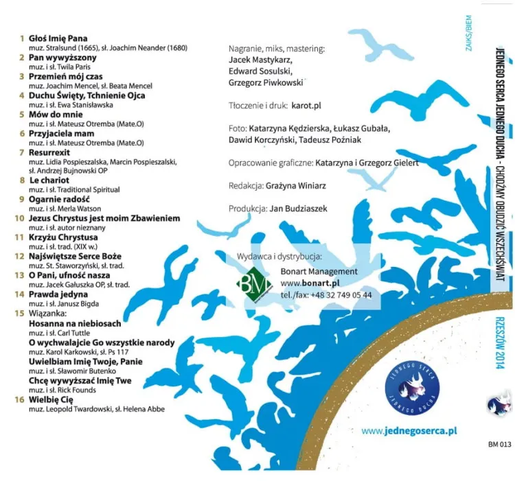 Koncert Jednego Serca Jednego Ducha Rzeszów 2014 (na płycie CD) e-religijne.pl