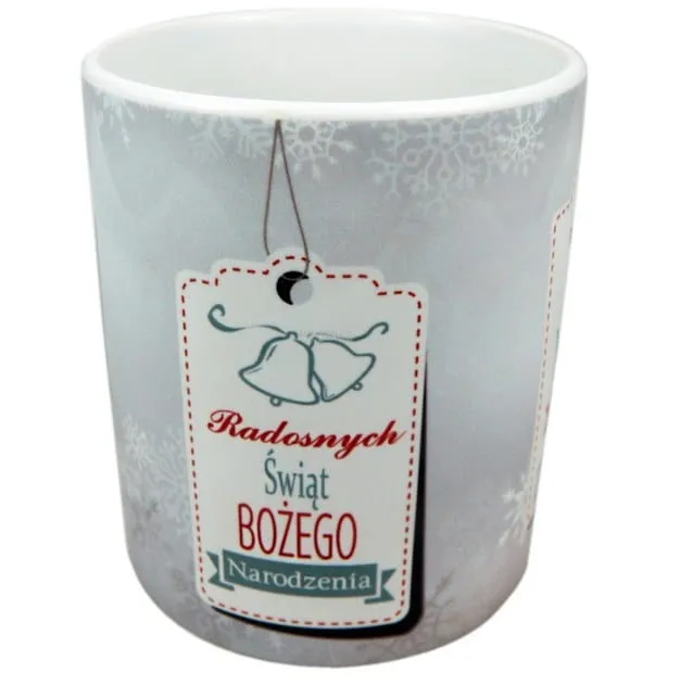 Chrześcijański kubek świąteczny "Gloria in Exelsis Deo" Atrakcyjne pomysły na upominek religijny dewocjonalia sklep e-religijne.pl