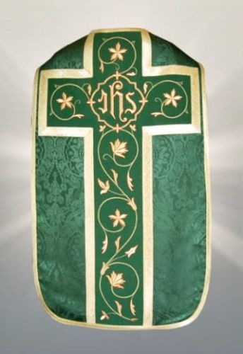 Ornat skrzypcowy zielony K-71 e-religijne.pl