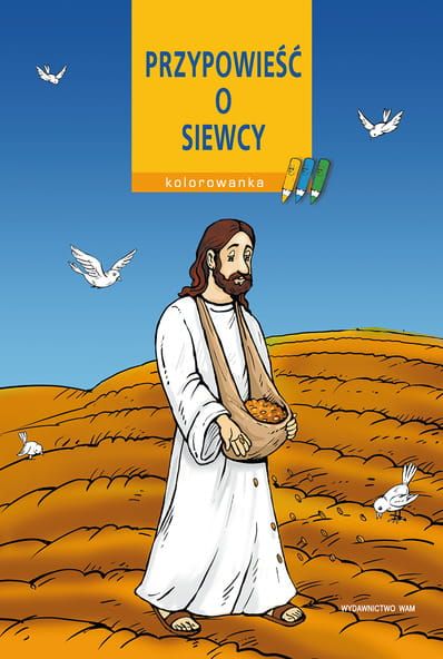 Przypowieść o siewcy - kolorowanka religijna e-religijne.pl