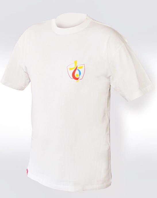 Produkty na Światowe Dni Młodzieży: Koszulka biała ŚDM Kraków 2016 Światowe Dni Młodzieży sklep e-religijne.pl księgarnia katolicka