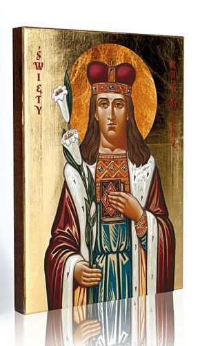 Ikona Świętego Kazimierza 17 x 23 księgarnia religijna - sklep chrześcijański z ikonami e-religijne.pl