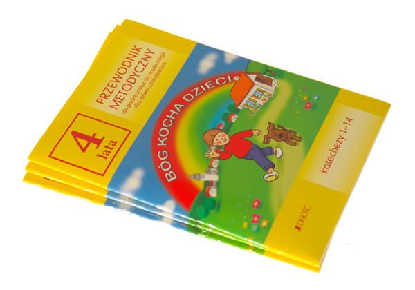 4-latki Bóg kocha dzieci Przewodnik metodyczny 3 zeszyty - Wydawnictwo Jedność e-religijne.pl