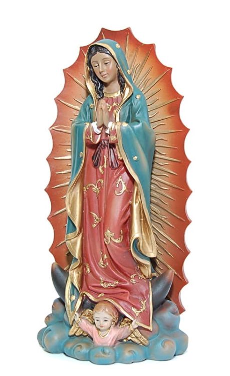 Figurka Matka Boża z Guadelupe - wysokość 20 cm e-religijne.pl