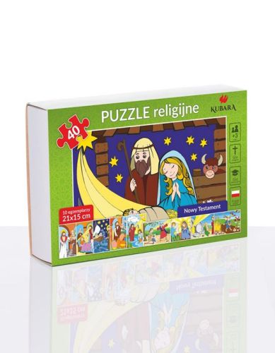 Sklep chrześcijański Puzzle NOWY TESTAMENT - zestaw 10 wzorów