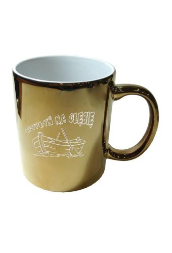 Księgarnia sklep chrześcijański e-religijne.pl - kubki Kubek WYPŁYŃ NA GŁĘBIĘ metaliczny