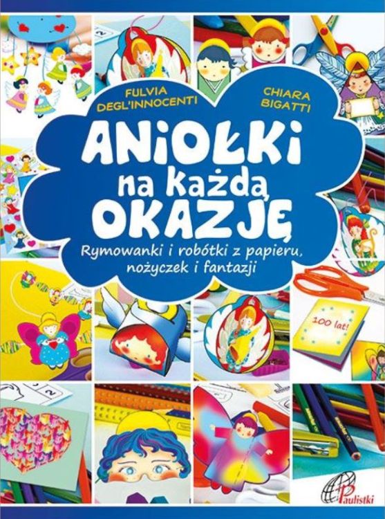 Aniołki na każdą okazję - Książka z aniołkami – zrób to sam! księgarnia chrześcijańska e-religijne.pl sklep