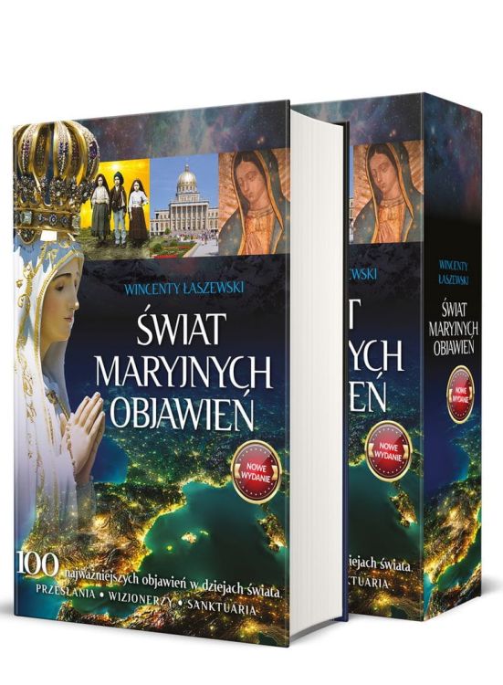 Świat Maryjnych Objawień - Wincenty Łaszewski (NOWE WYDANIE) księgarnia chrześcijańska e-religijne.pl