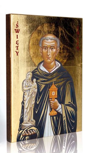 Ikona Świętego Jacka 17 x 23 księgarnia chrześcijańska sklep e-religijne.pl , religijne obrazy i ikony