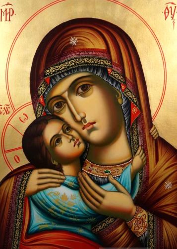 Sklep chrześcijański - ikony - pocztówki z Matką Bożą