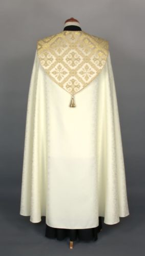 Pracownia krawiecka - Alba Plus - Poznań Kapa biała haftowana 2-097-11