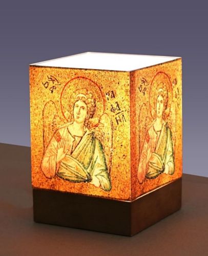 Sklep chrześcijański e-religijne.pl największy wybór religijnych upominków Lampka stołowa z wizerunkiem Anioła Stróża