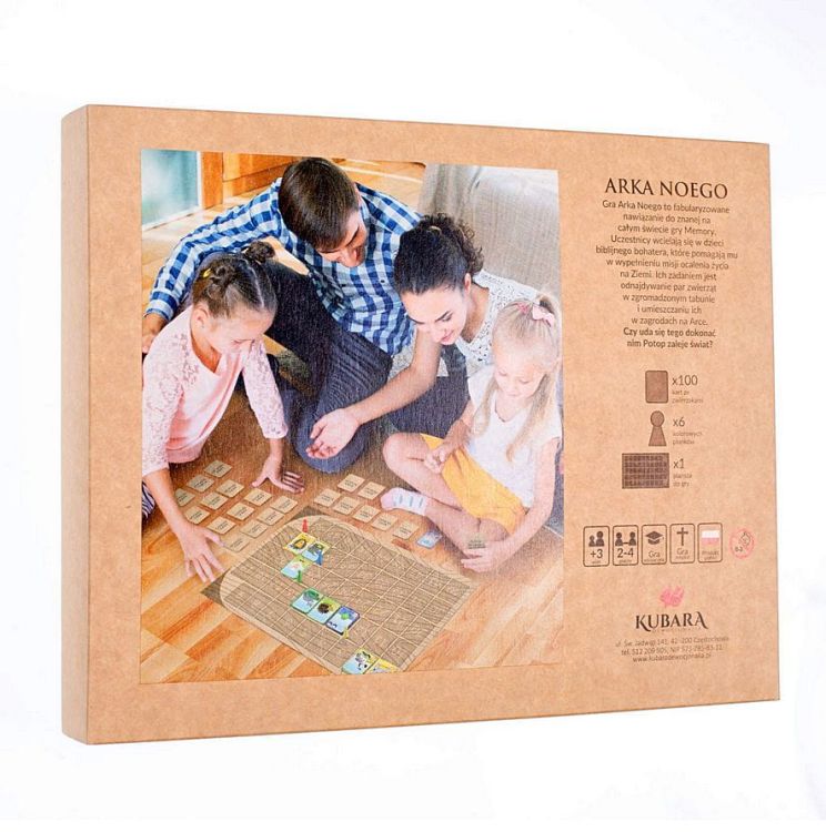 Sklep religijny - Arka noego. Religijna gra MEMORY - GRA PLANSZOWA