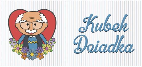 "Kubek Dziadka" w kolorze białym z kolorowym nadrukiem. sklep chrześcijański