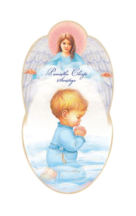 Pamiątka Chrztu Świętego - dla chłopca 5003A sklep z obrazkami księgarnia religijna