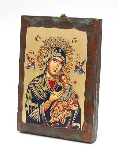 Matka Boża Nieustająca Pomoc - ikona bizantyjska 22 x 28 księgarnia chrześcijańska sklep z ikonami