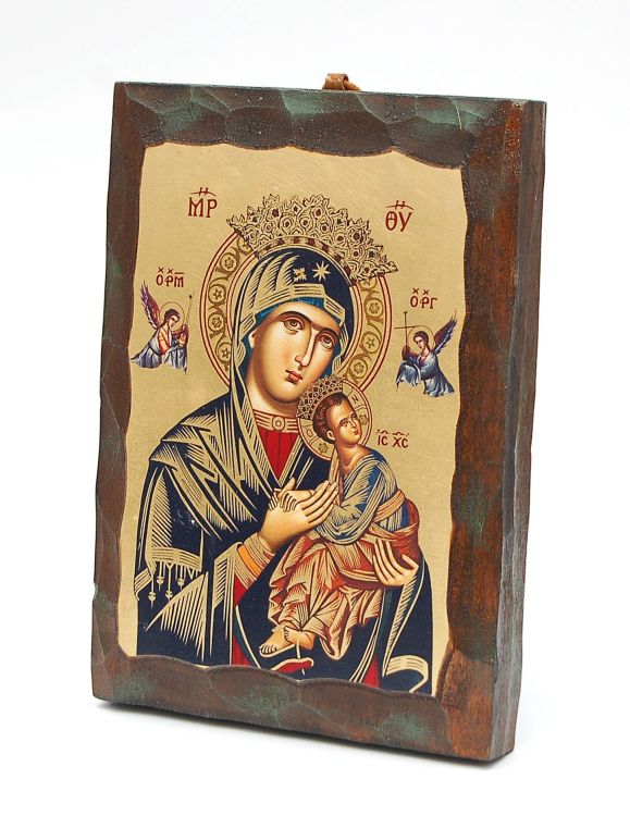 Matka Boża Nieustająca Pomoc - ikona bizantyjska 29 x 40 księgarnia chrześcijańska sklep z ikonami