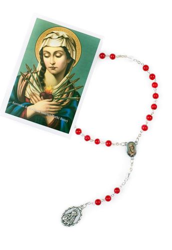 Koronka do Matki Bożej Bolesnej - Siedmiu Boleści Matki Bożej księgarnia chrześcijańska dewocjonalia