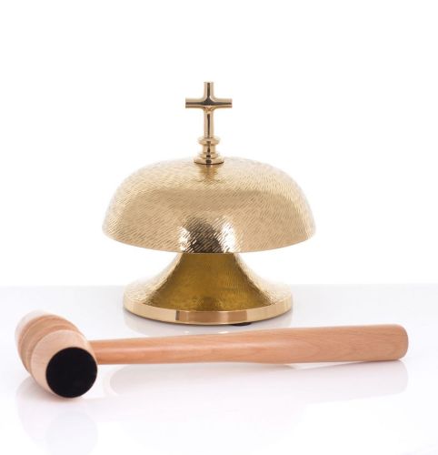 Gong mosiężny pojedynczy 786926 sklep liturgiczny - e-religijne.pl