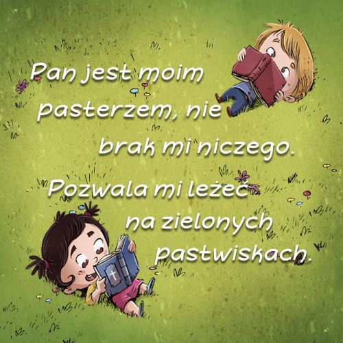 Sklep chrześcijański - dewocjonalia - gadżety: Podstawka korkowa "Pan jest moim Pasterzem ... Pozwala mi leżeć ..."