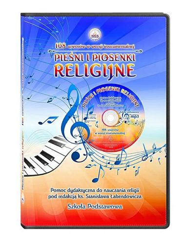 Wydawnictwo Diecezjalne Sandomierz: Pieśni i piosenki religijne - szkoła podstawowa (płyta MP3) księgarnia religijna