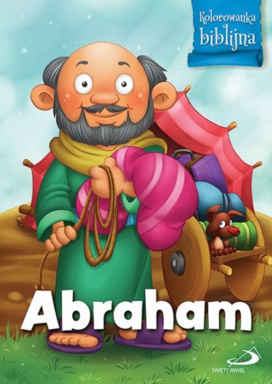 Edycja św. Pawła Abraham - religijna kolorowanka biblijna dla dzieci